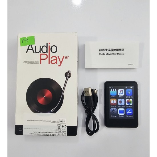 F9 Mp4 Music Player Bluetooth Touch Display