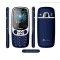 Geo R10 Slim Feature Phone Metal Body Blue