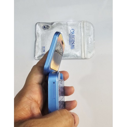 i16 Pro Mini Folding Phone Magic Voice Blue