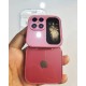 i17 Pro Mini Flip Phone Dual Sim Pink