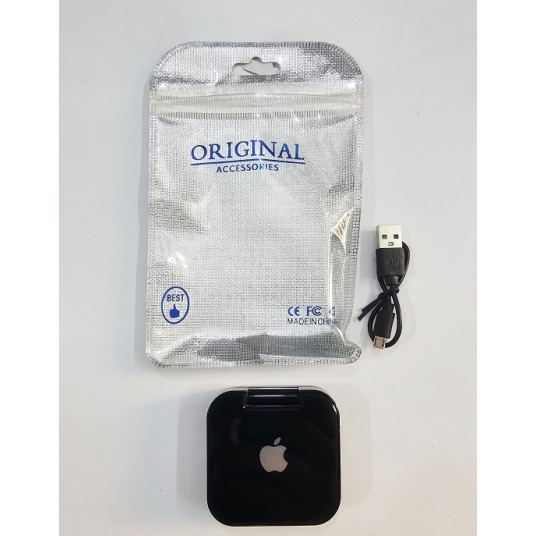 i17 Pro Mini Folding Phone Dual Sim Black