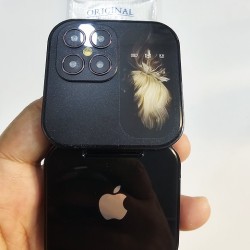 i17 Pro Mini Folding Phone Dual Sim Black