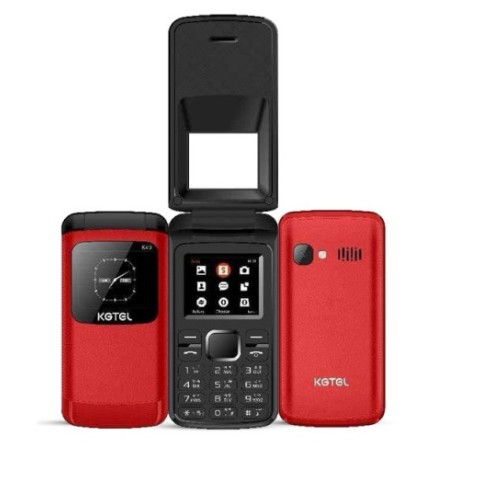 Kgtel K40 Folding Phone Dual Sim Red