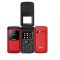 Kgtel K40 Folding Phone Dual Sim Red