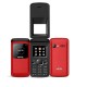 Kgtel K40 Folding Phone Dual Sim Red