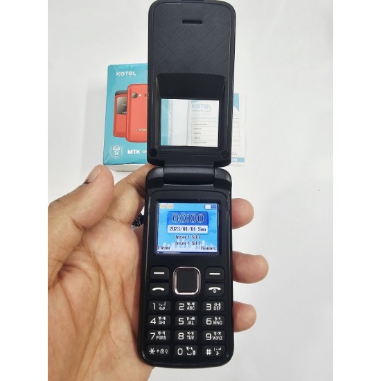 Kgtel K40 Folding Phone Dual Sim Red