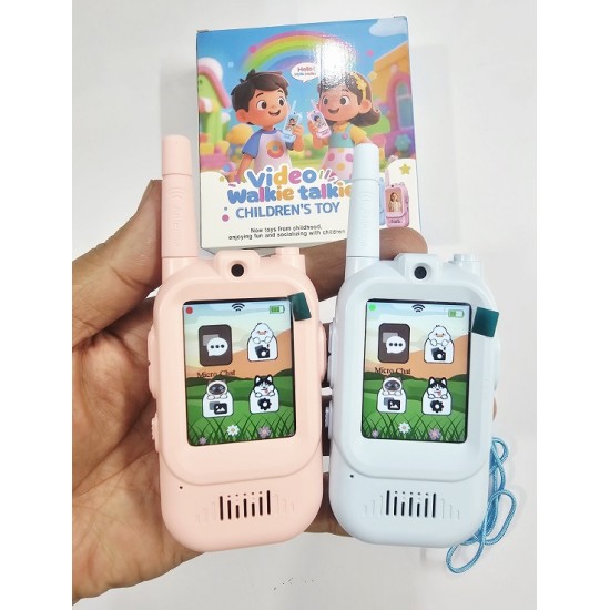 Kids Video Calling Walkie Talkie Toy Set