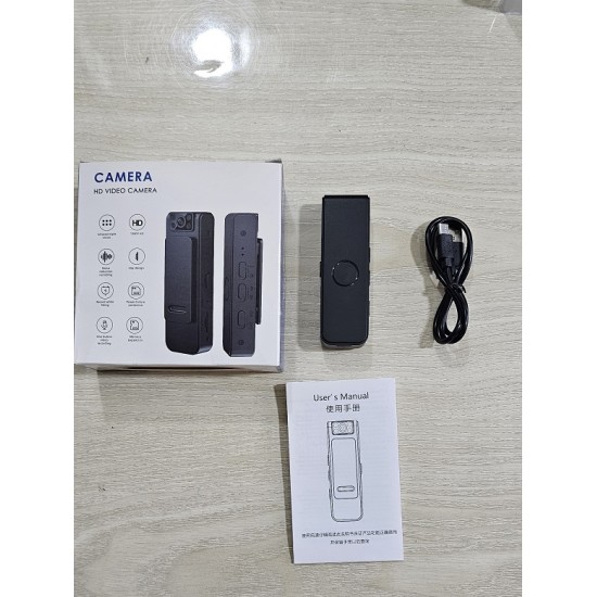 L8 Pro Mini Clip Body Camera HD 1080P