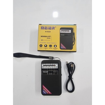 M9320 Portable FM Radio Player 3 Band