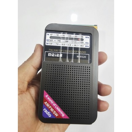 M9320 Portable FM Radio Player 3 Band