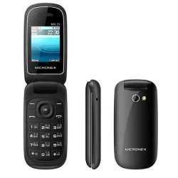 Micronex MX31 Folding Phone Dual Sim Black