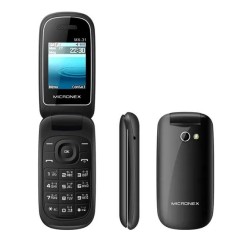 Micronex MX31 Folding Phone Dual Sim Black