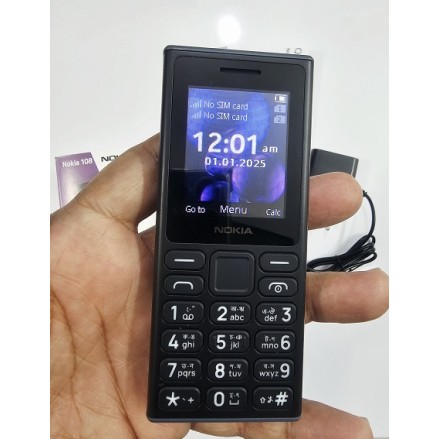 Nokia 108 Button Phone With Warranty