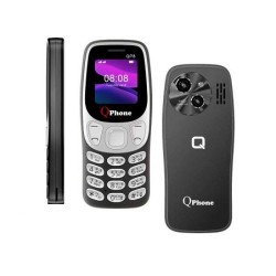 Qphone QP8 Mini Card Phone Dual Sim Black