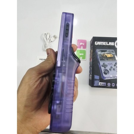 R36S Retro Games Console 21000 Games 64GB - Purpel