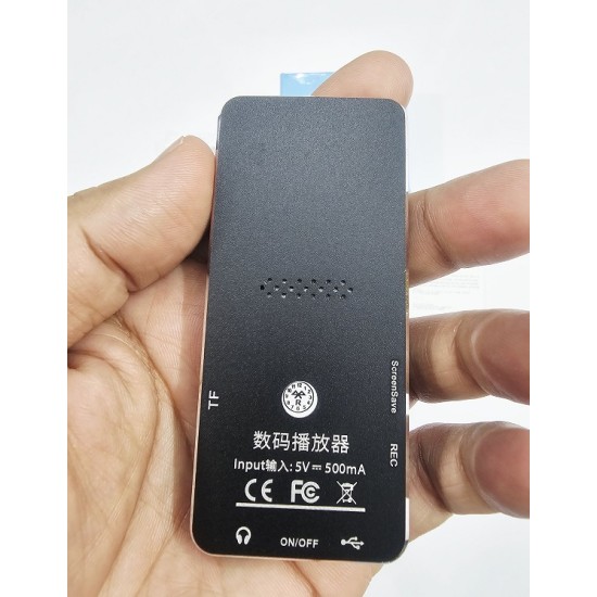 S308 Bluetooth Mp4 Music Player Black