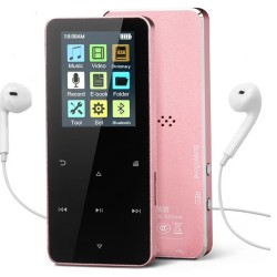 S308 Mp4 Music Player Bluetooth Pink