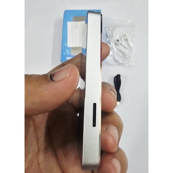 S308 Mp4 Music Player Bluetooth Button Touch Silver