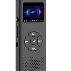 T09 Mp3 Music Player With Voice Recorder Black