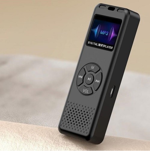 T09 Mp3 Music Player With Voice Recorder Black