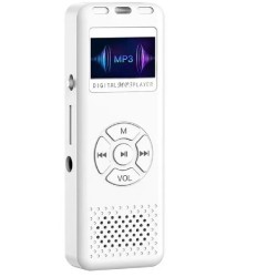 T09 Mp3 Player Voice Recorder White