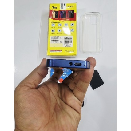 Tinstar T666 Button Phone Four Sim Black