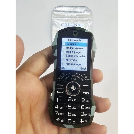 W2020 Car Phone Dual Sim Green