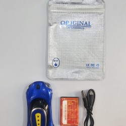 W2020 Car Shape Phone Dual Sim Camera Blue