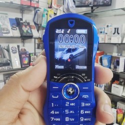 W2020 Car Shape Phone Dual Sim Camera Blue