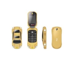 5Star X10 Car Phone Dual Sim Price in BD Gold