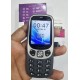 Geo R10 Slim Button Phone Metal Body Dual Sim