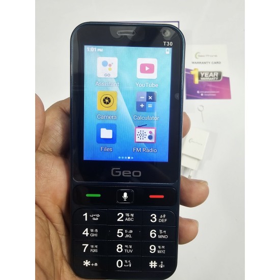 Geo T30 Android Touch Button Phone 4G