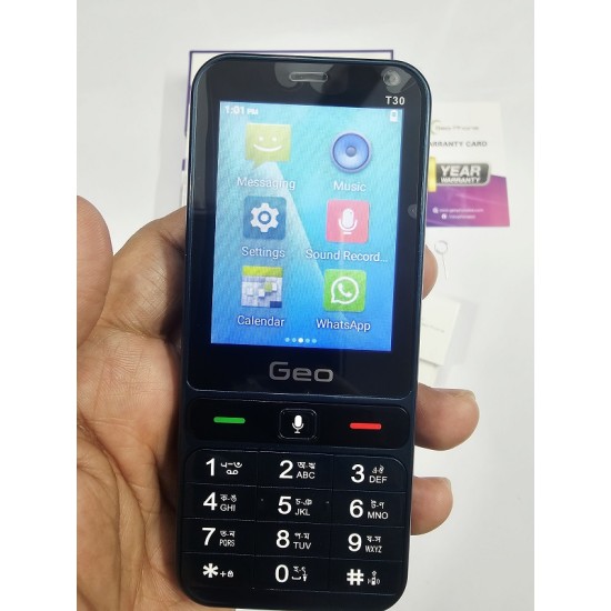 Geo T30 Android Touch Button Phone 4G