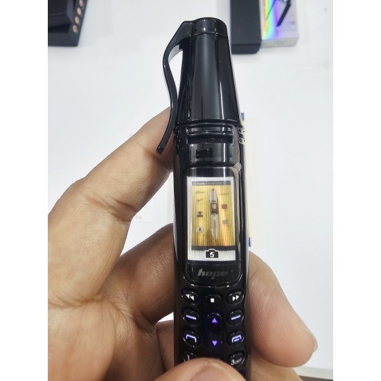 Hope AK007 Pen Style Button Phone Dual Sim Black