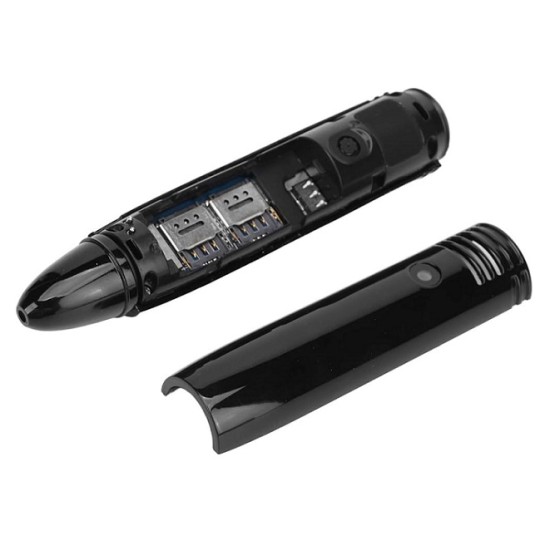 Hope AK007 Pen Style Button Phone Dual Sim Black