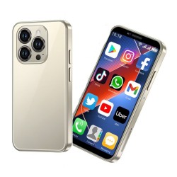 15 pro Max Mini Android Smartphone Gold