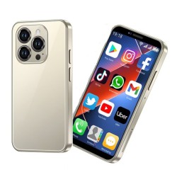 15 pro Max Mini Android Smartphone Gold