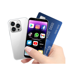 15 Pro Max Mini Smartphone Dual Sim White