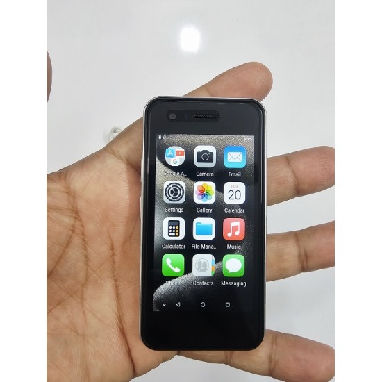 15 Pro Max Mini Smartphone Dual Sim White