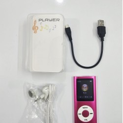 AR18 Bluetooth Mp4 Music Player FM Radio Pink