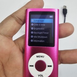 AR18 Bluetooth Mp4 Music Player FM Radio Pink