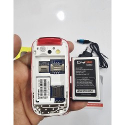 Bytwo B301 folding Phone Magic Voice Red