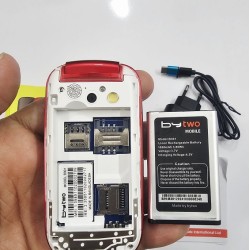 Bytwo B301 folding Phone Magic Voice Red