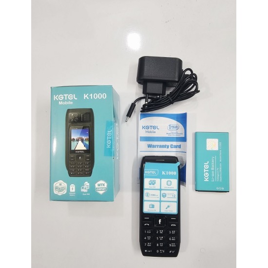 KGTEL K1000 Phone Four Sim 2500mAh Black