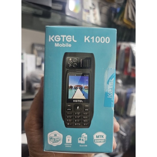 KGTEL K1000 Phone Four Sim 2500mAh Black