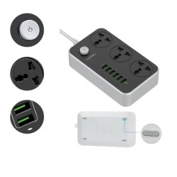 LDNIO 6 USB Multiplug 3 power socket