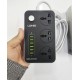 LDNIO 6 USB Multiplug 3 power socket