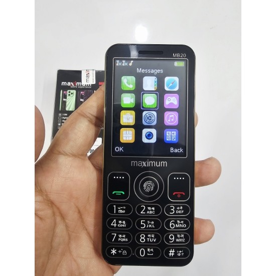 Maximum MB20 NOVA Phone Dual Sim Gold