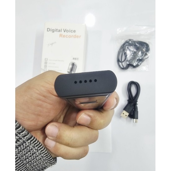 R11 Digital Voice Recorder 8GB Finger Lock Touch Button Metal Body