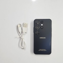 S24 Ultra Mini Android Smartphone Dual Sim Black